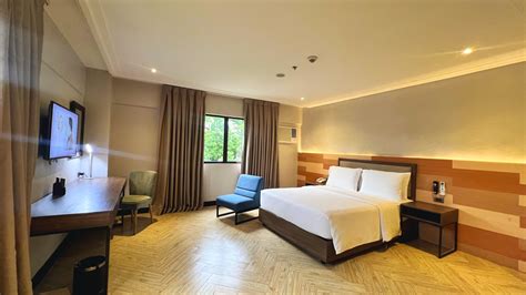 Rooms available at Acacia Hotel Bacolod .